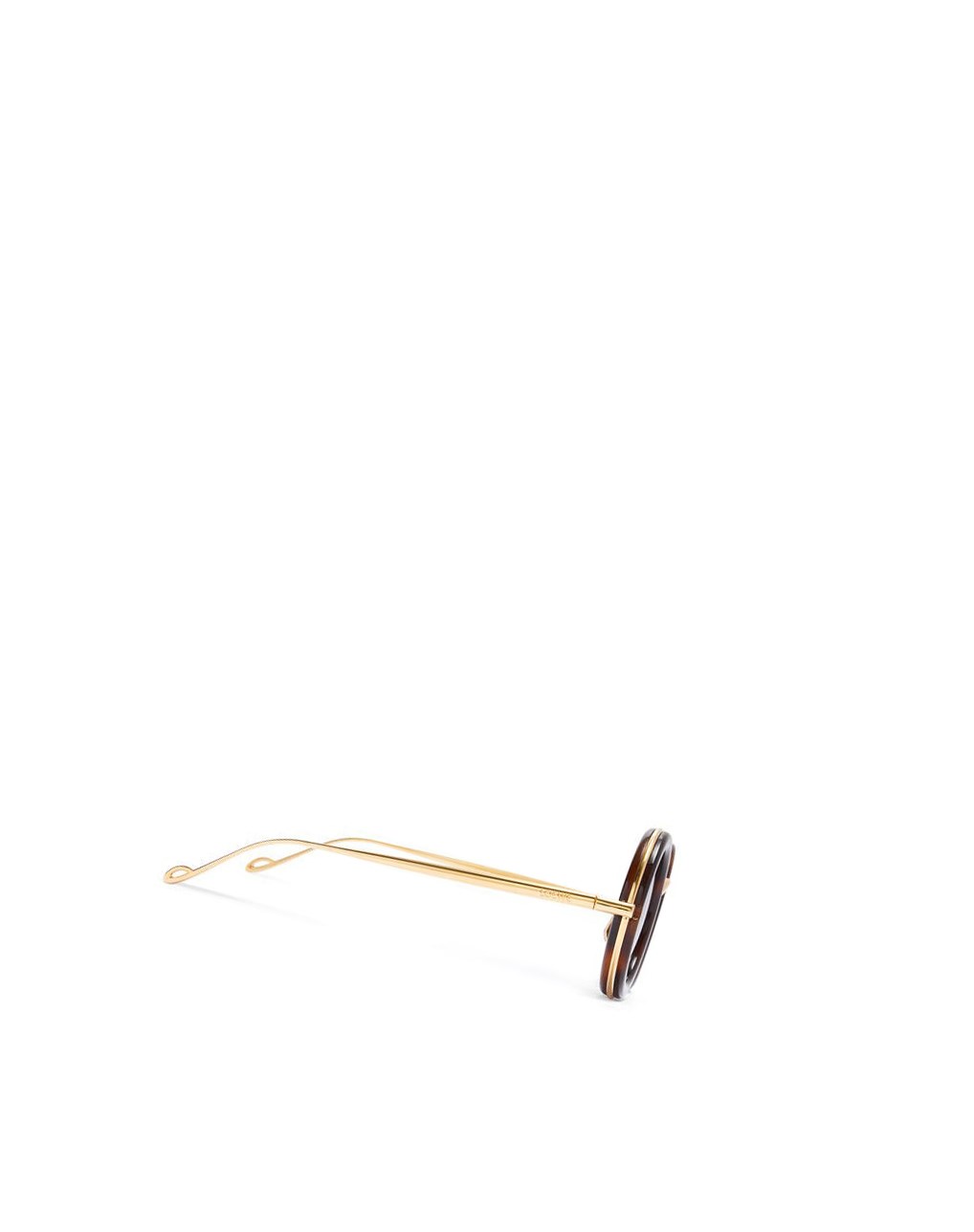 Loewe Round sunglasses in acetate Dorados Claro | GUBQF-5234