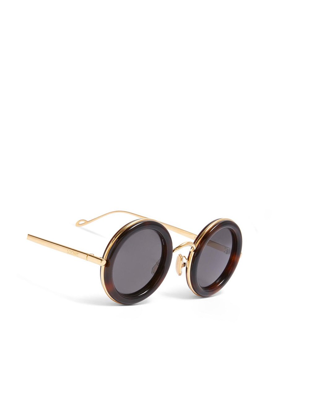 Loewe Round sunglasses in acetate Dorados Claro | GUBQF-5234