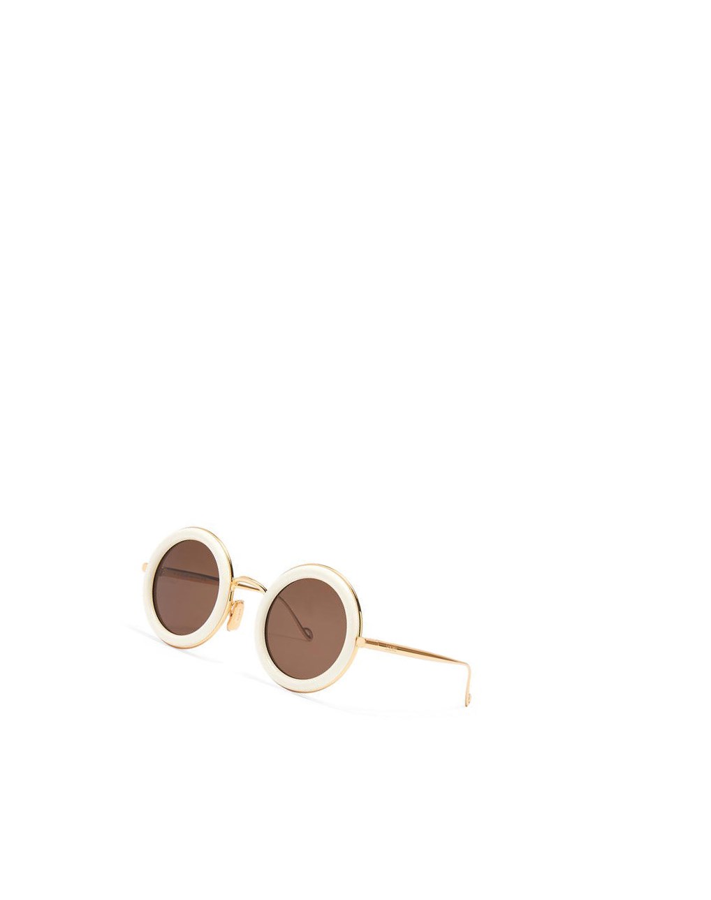 Loewe Round sunglasses in acetate Dorados | HXUGT-5043