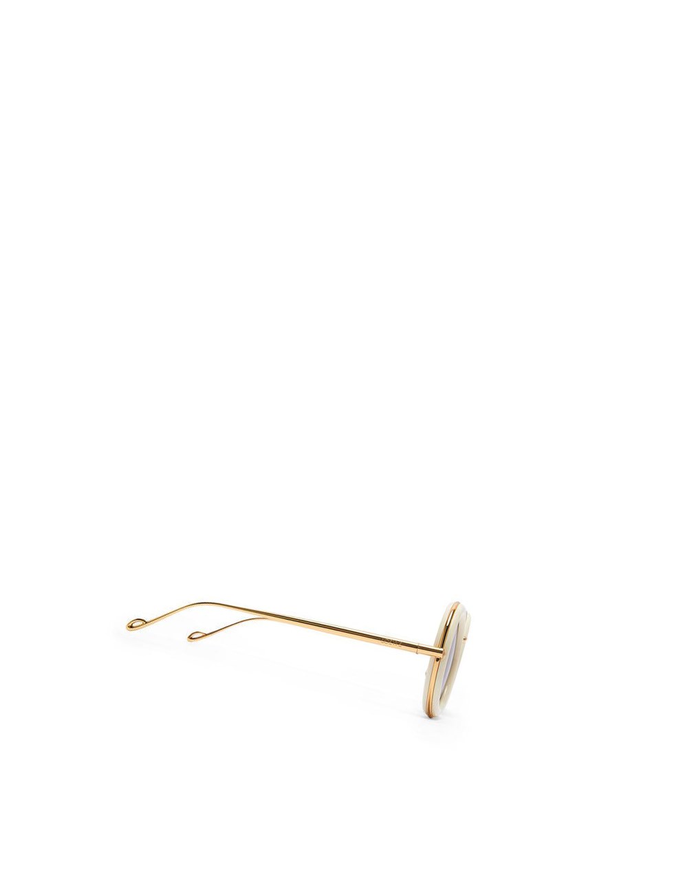 Loewe Round sunglasses in acetate Dorados | HXUGT-5043