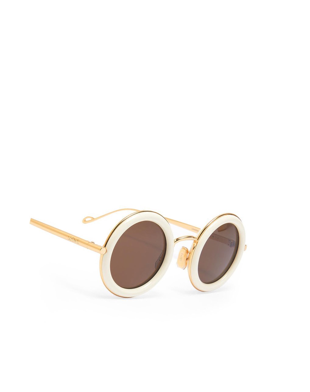 Loewe Round sunglasses in acetate Dorados | HXUGT-5043