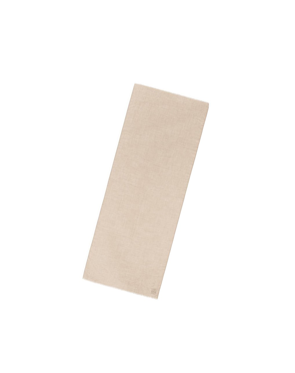 Loewe Scarf in cashmere Beige | UMTYB-4126