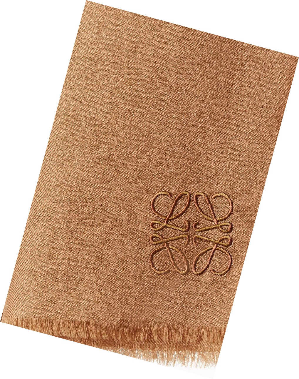 Loewe Scarf in cashmere Camel | ZCJVF-4876