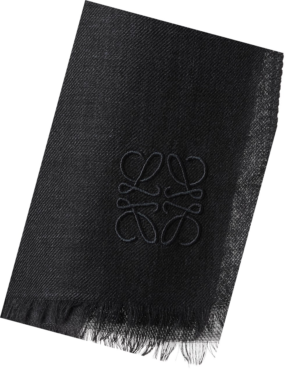 Loewe Scarf in cashmere Negros | IHJTV-0239