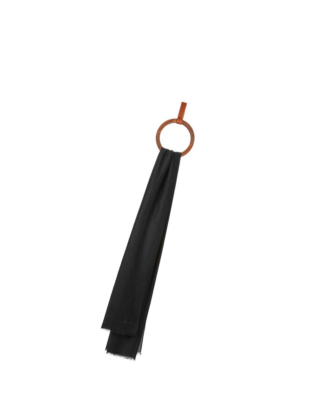 Loewe Scarf in cashmere Negros | IHJTV-0239