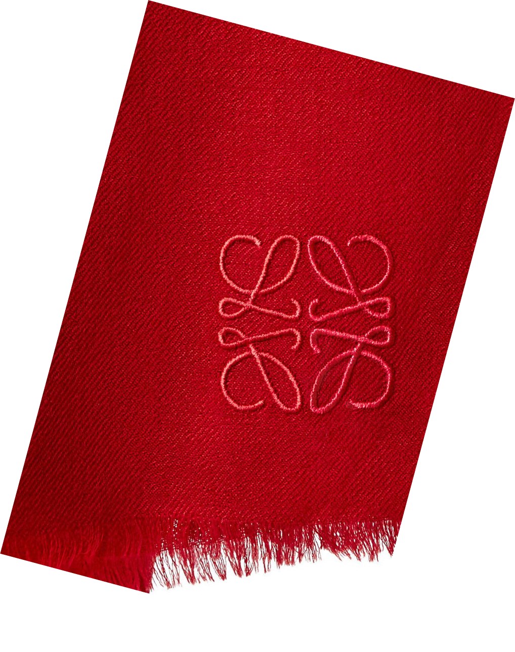 Loewe Scarf in cashmere Rojos | UJYGN-1857