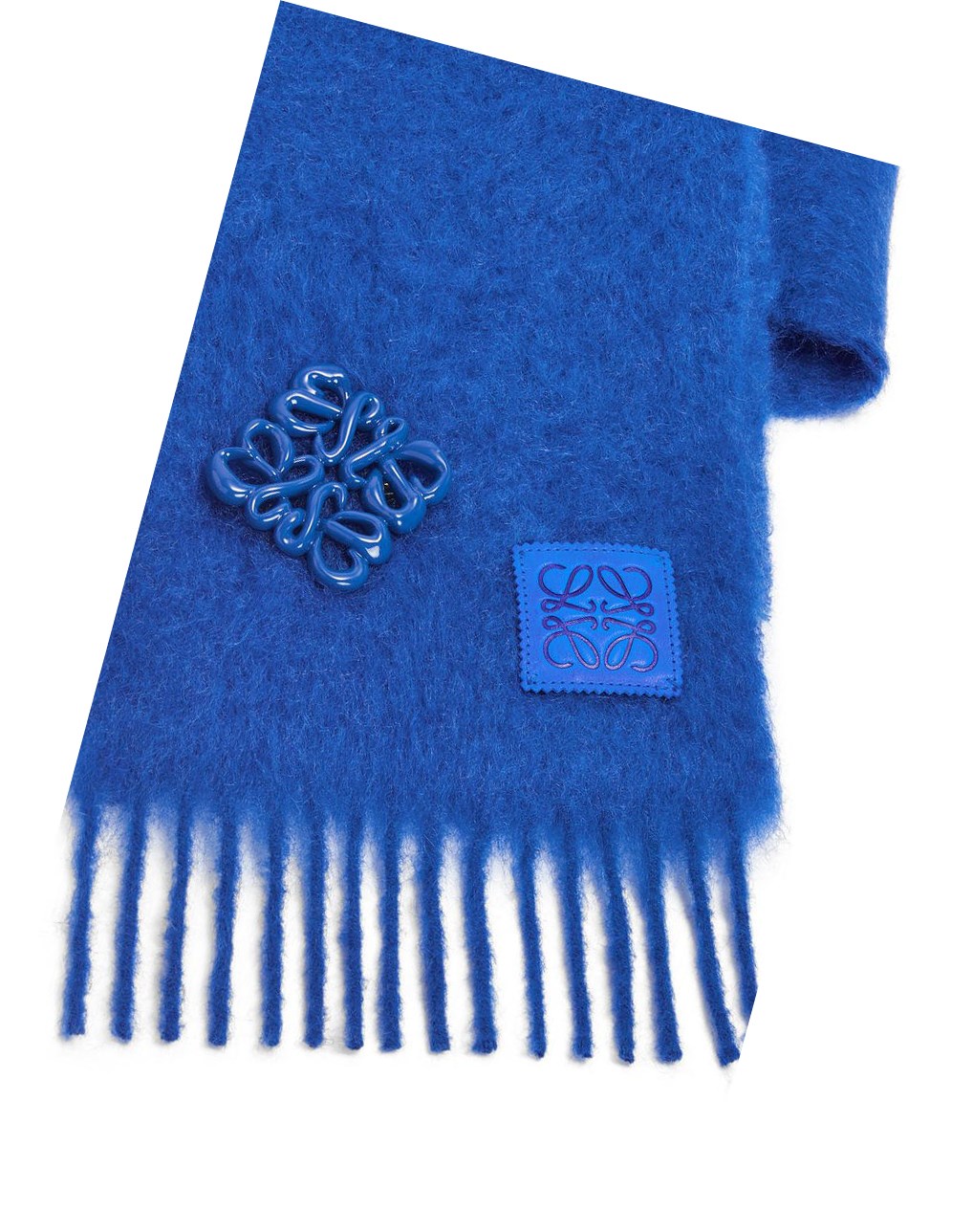 Loewe Scarf in mohair and wool Azules | QHRFG-8593