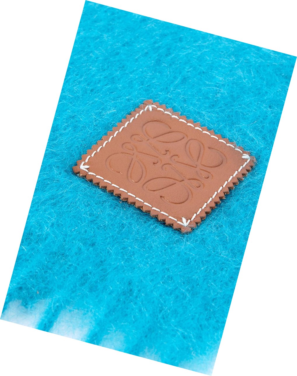 Loewe Scarf in wool and mohair Azules | ZXYEU-7013