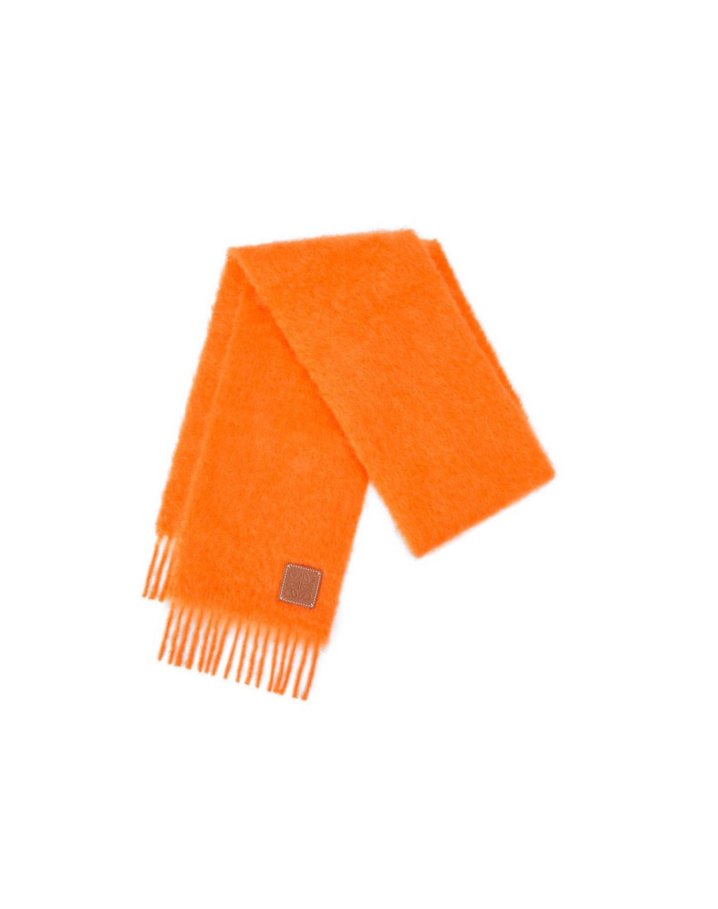 Loewe Scarf in wool and mohair Naranjas | LQXUJ-8609