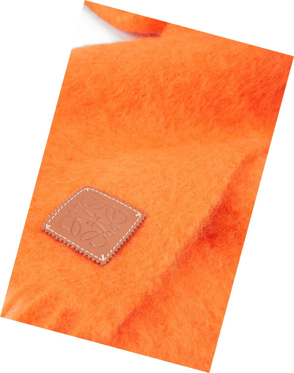 Loewe Scarf in wool and mohair Naranjas | MFQYP-7435