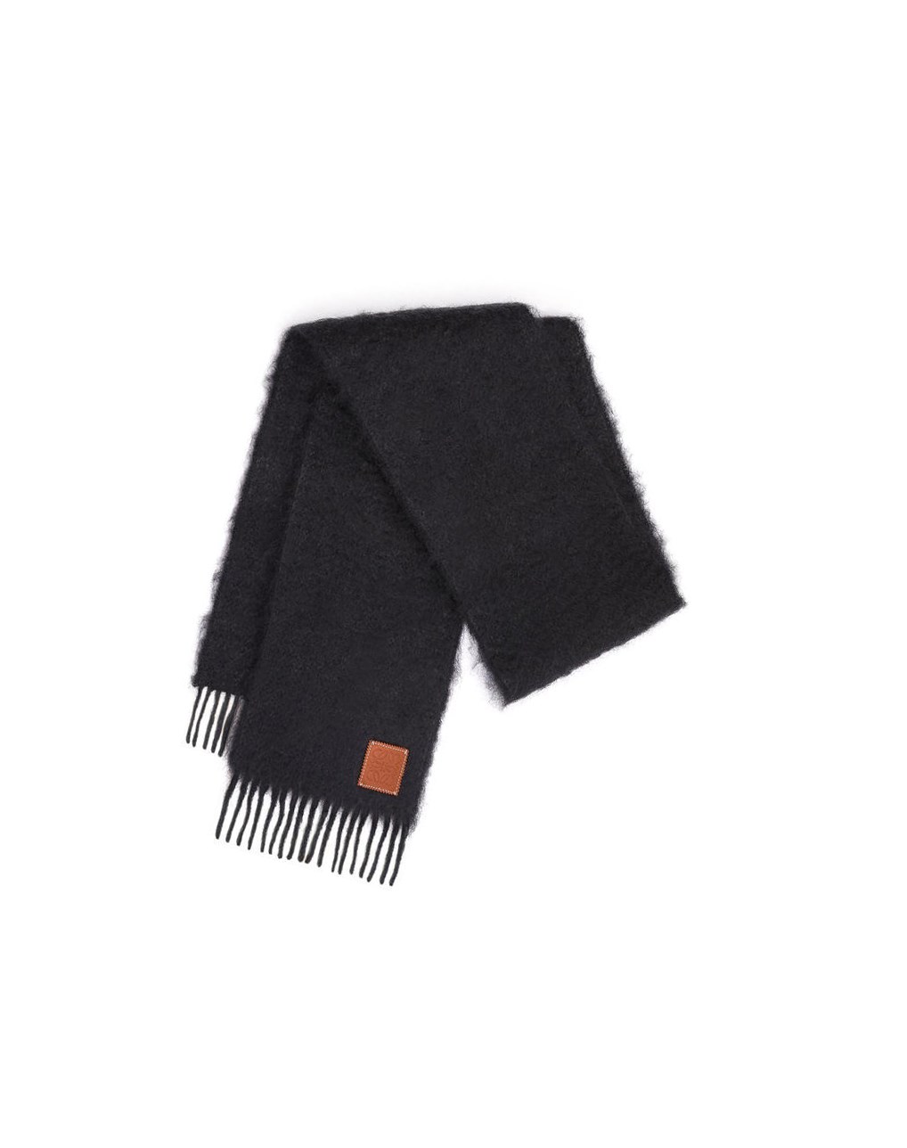 Loewe Scarf in wool and mohair Negros | TOJZG-0371