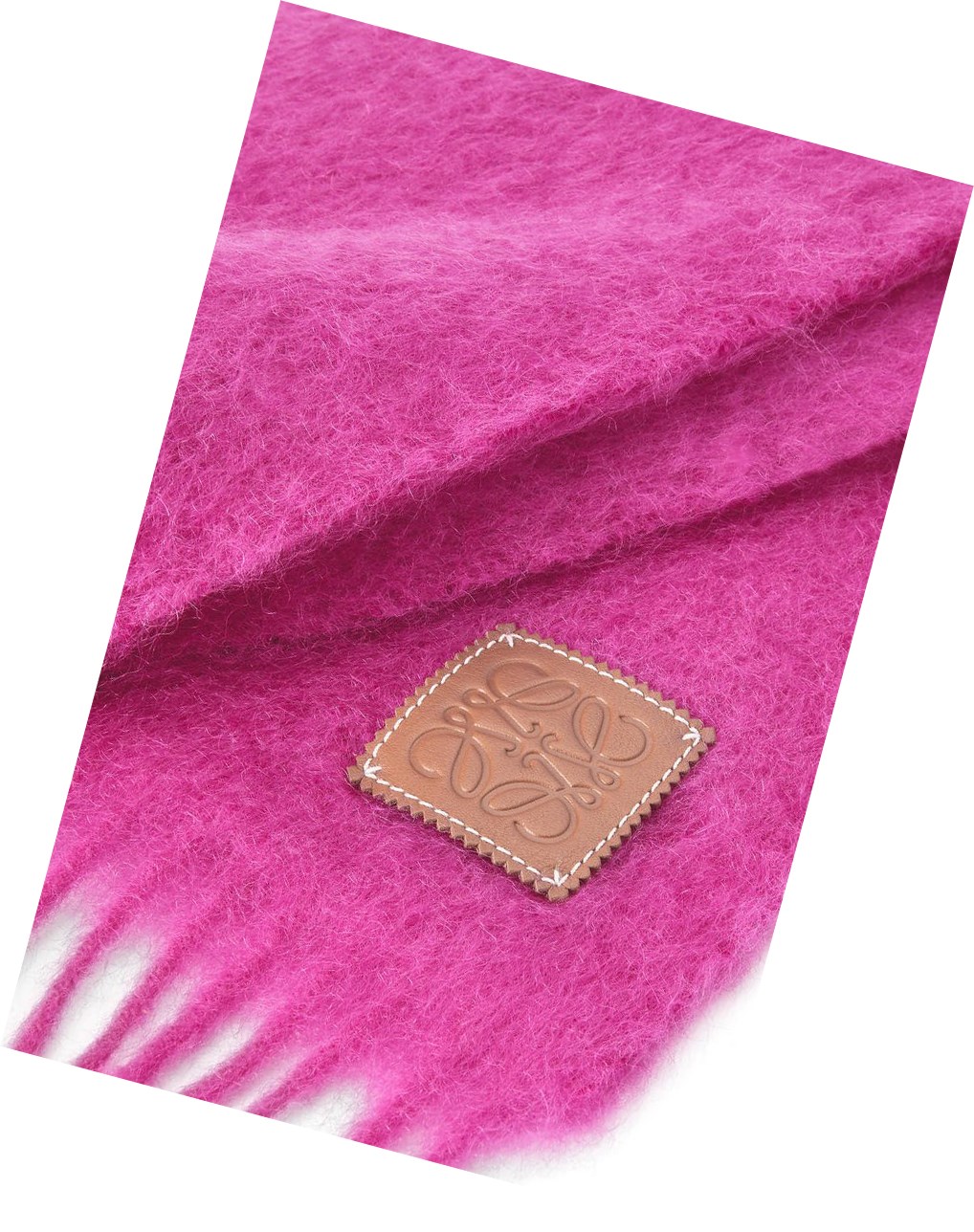 Loewe Scarf in wool and mohair Rosas | RBGEI-1674