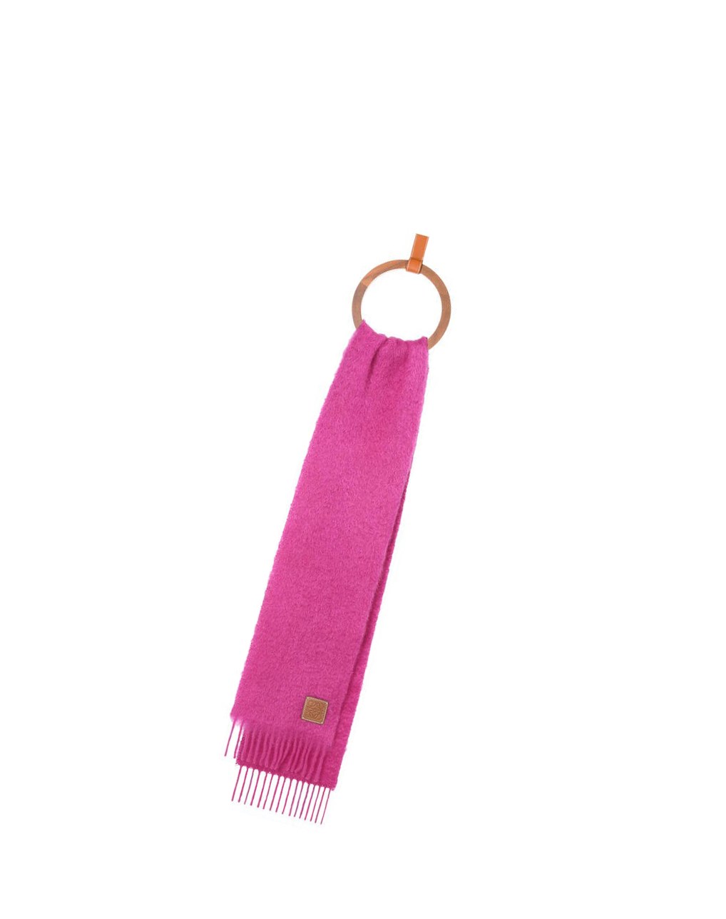 Loewe Scarf in wool and mohair Rosas | RBGEI-1674