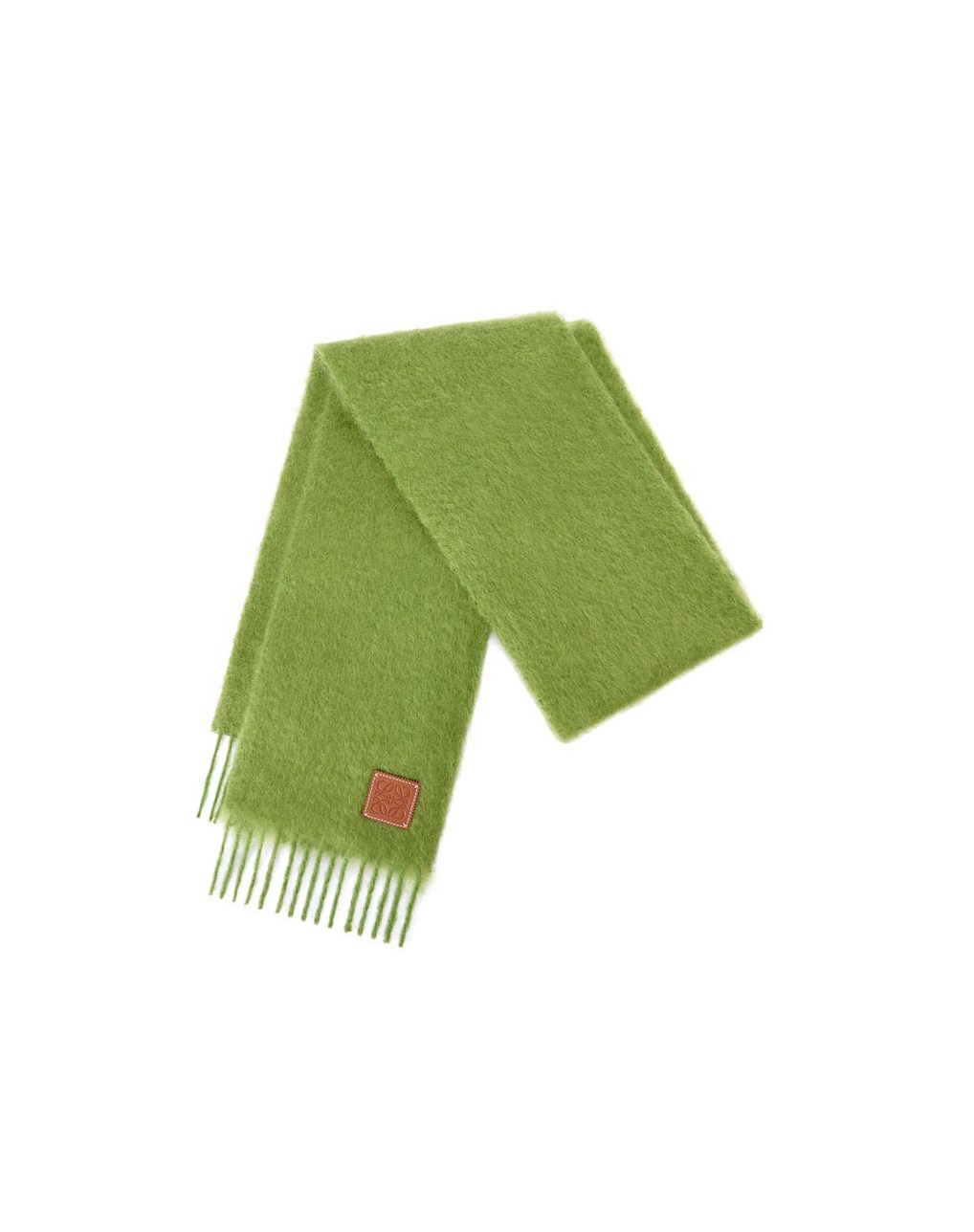 Loewe Scarf in wool and mohair Verdes | QSFVB-5931