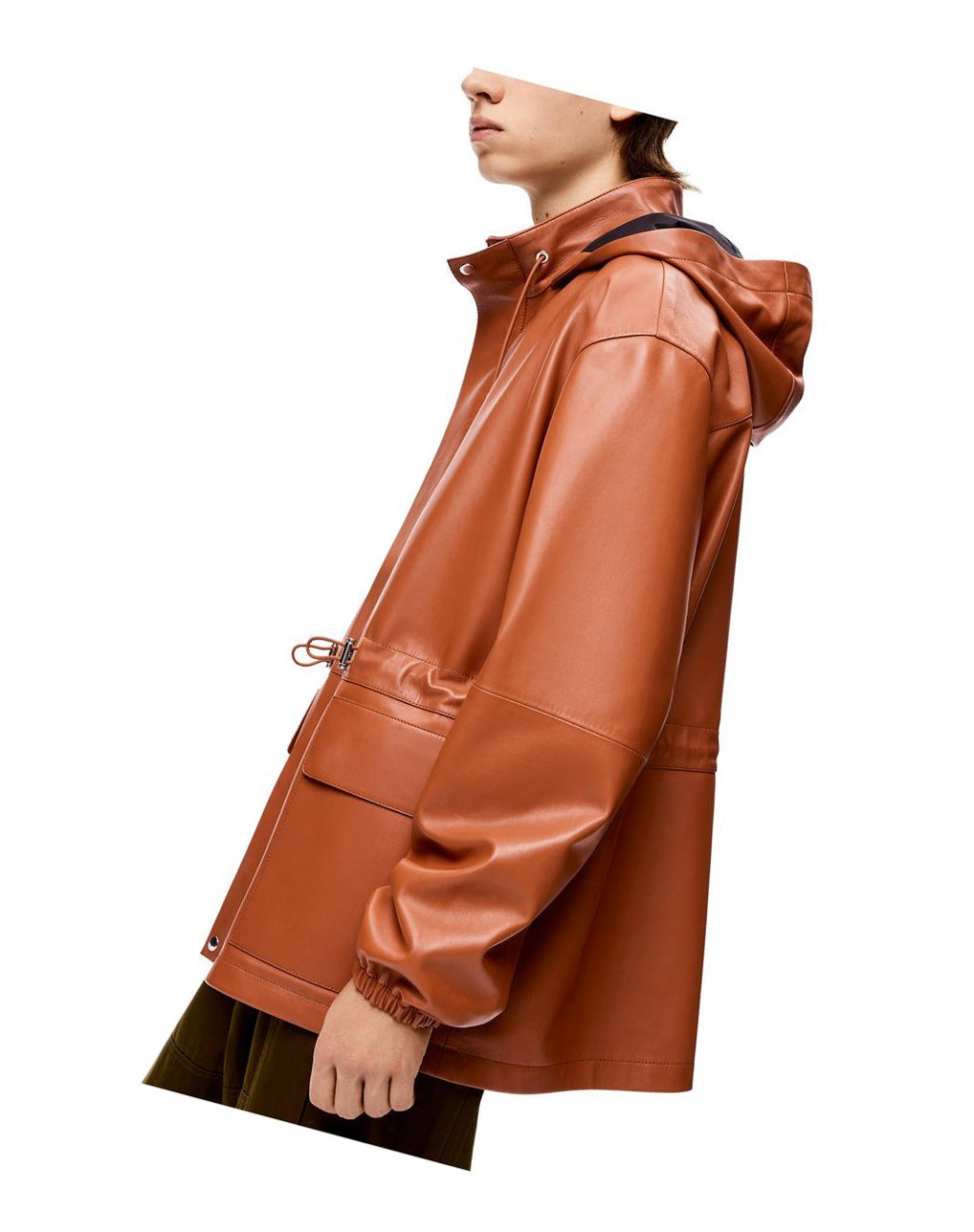 Loewe Senderismo jacket in nappa Tan | ELZKG-5927