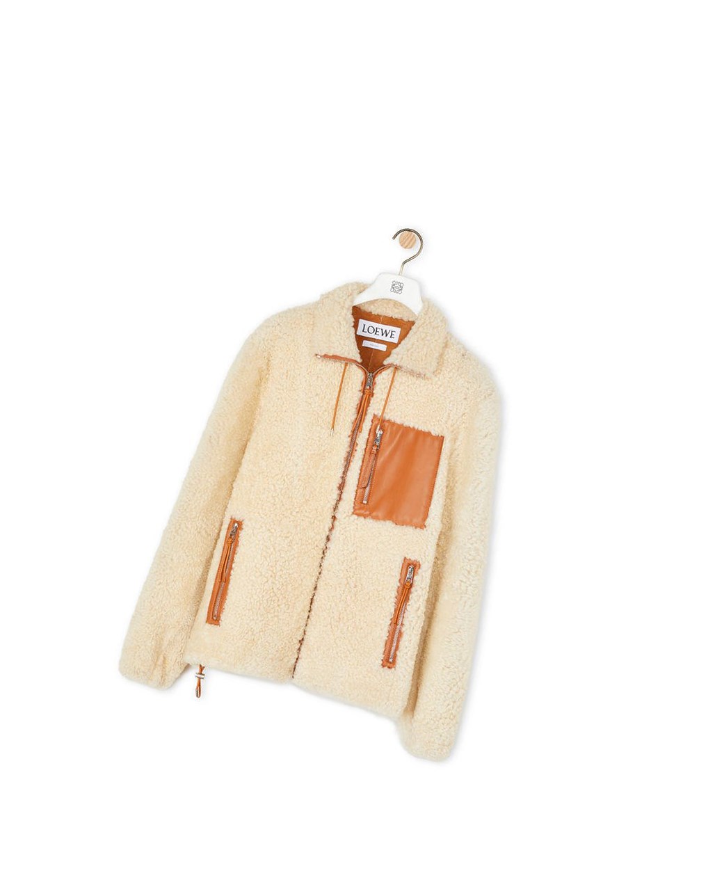 Loewe Shearling jacket Blancos | GVIUX-7061