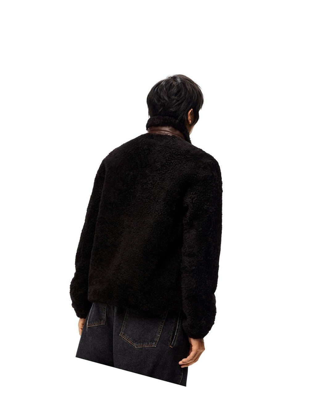 Loewe Shearling jacket Negros Marrom | GLEZK-6701