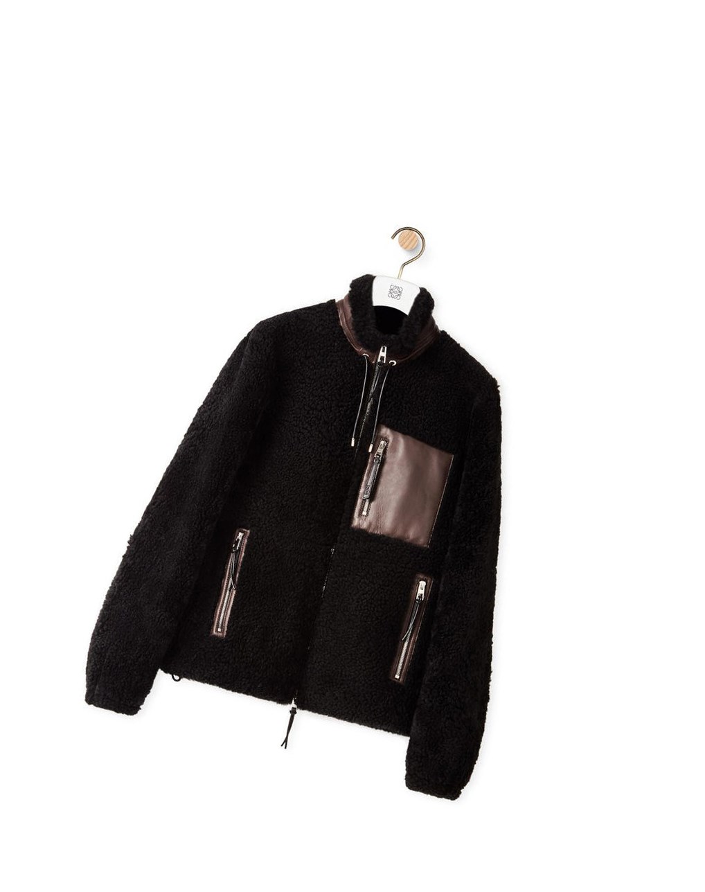 Loewe Shearling jacket Negros Marrom | GLEZK-6701