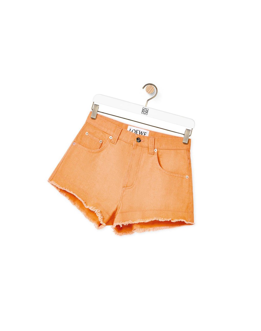 Loewe Shorts in denim Mandarin | DOSJF-2104