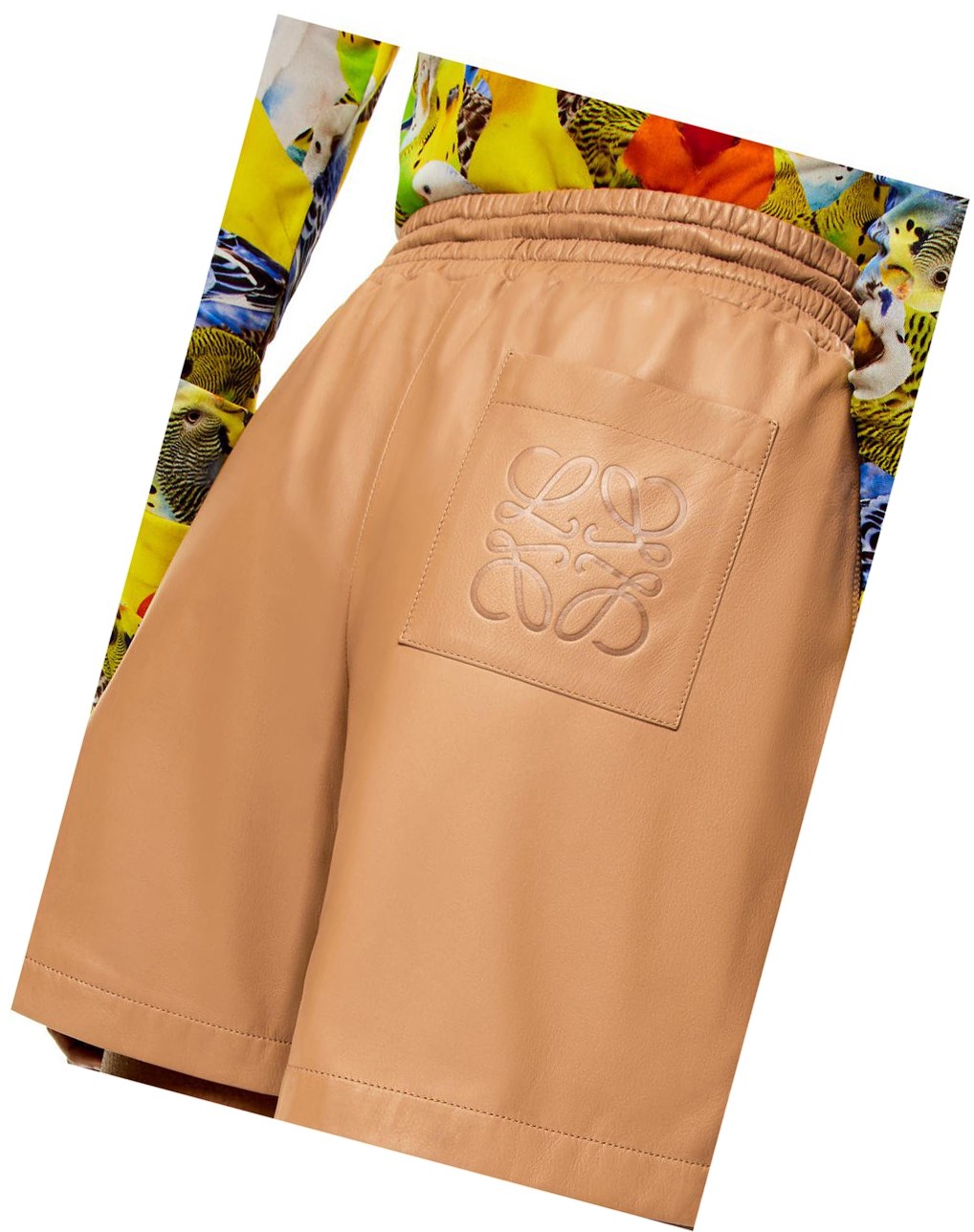 Loewe Shorts in nappa Toffee | UVCGB-3028