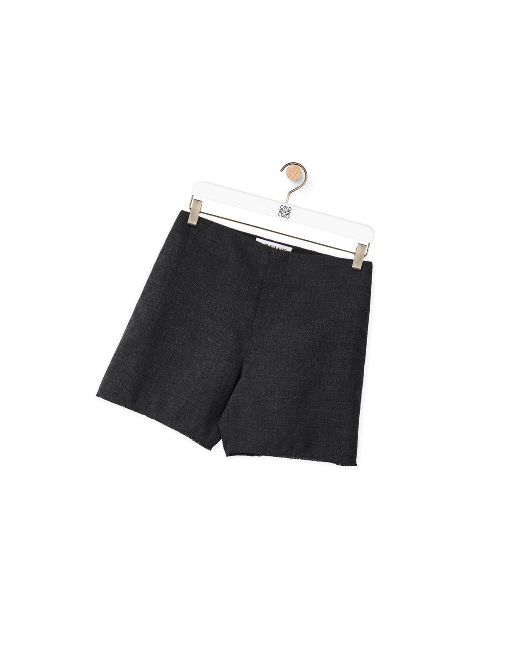 Loewe Shorts in wool Anthracite | NQZUT-4639