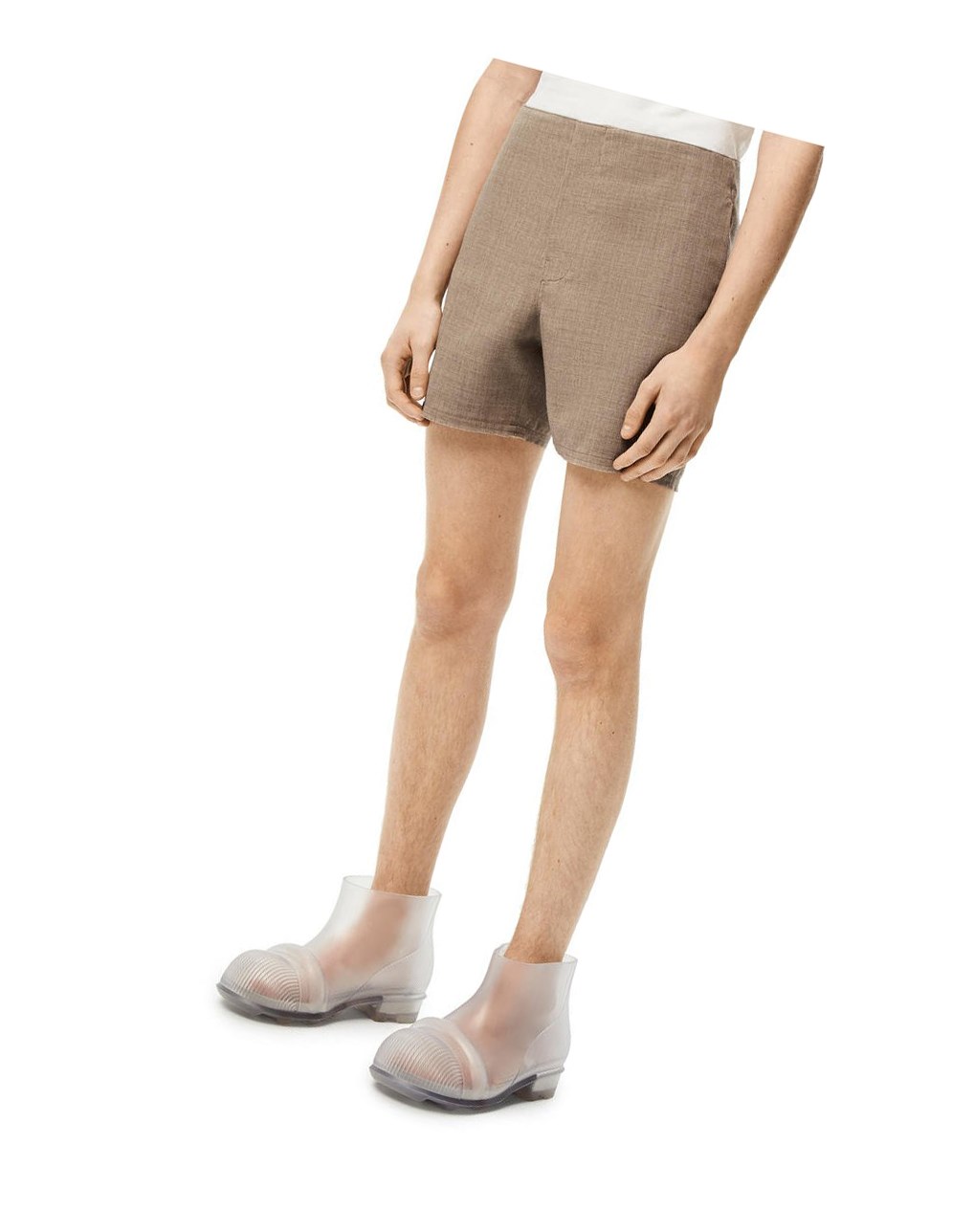 Loewe Shorts in wool Beige | RTXSH-9613