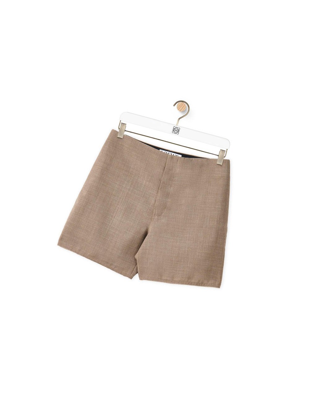 Loewe Shorts in wool Beige | RTXSH-9613
