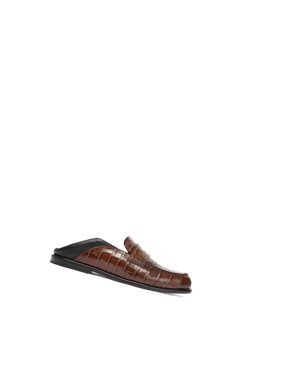 Loewe Slip on loafer in calfskin Marrom Negros | TEQLA-5327