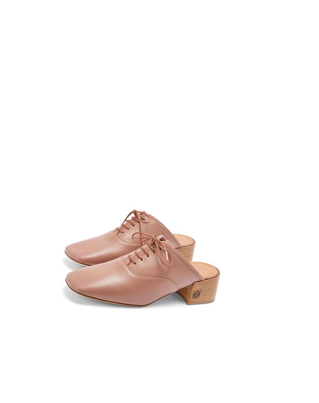 Loewe Slip on soft derby in lambskin Azules | EVMNS-3687