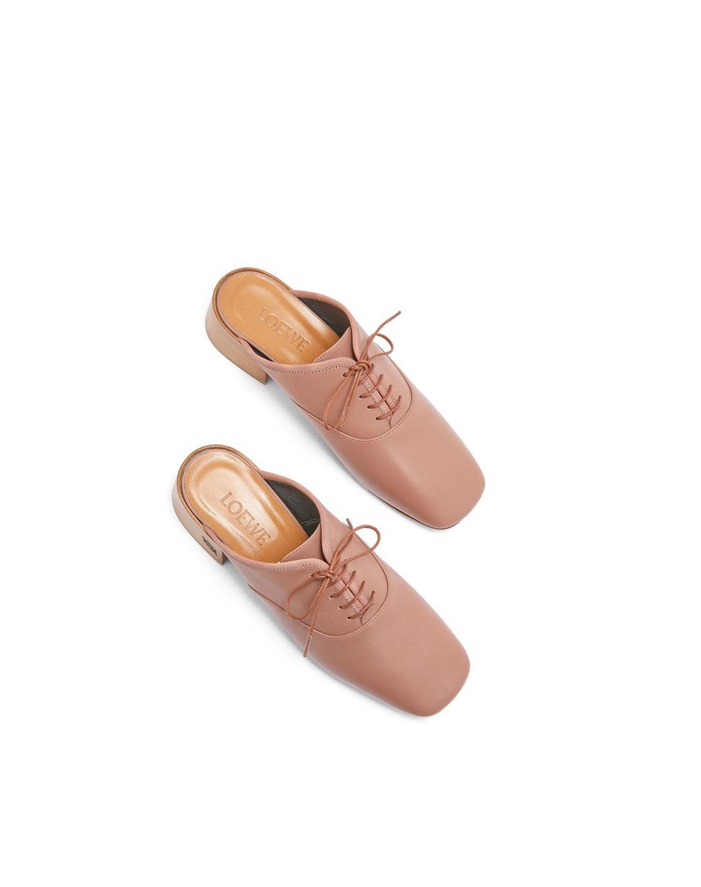 Loewe Slip on soft derby in lambskin Azules | EVMNS-3687