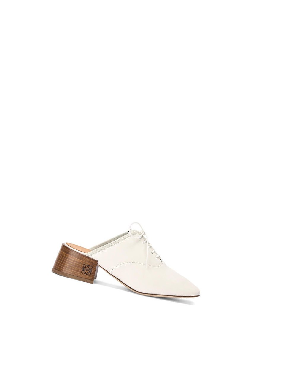 Loewe Slip on soft derby in lambskin Blancos | RWLKM-1748