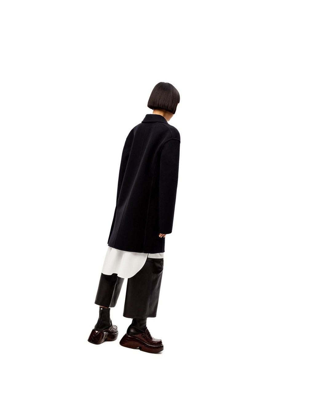 Loewe Slit jacket in wool and cashmere Negros | NBSGY-3598