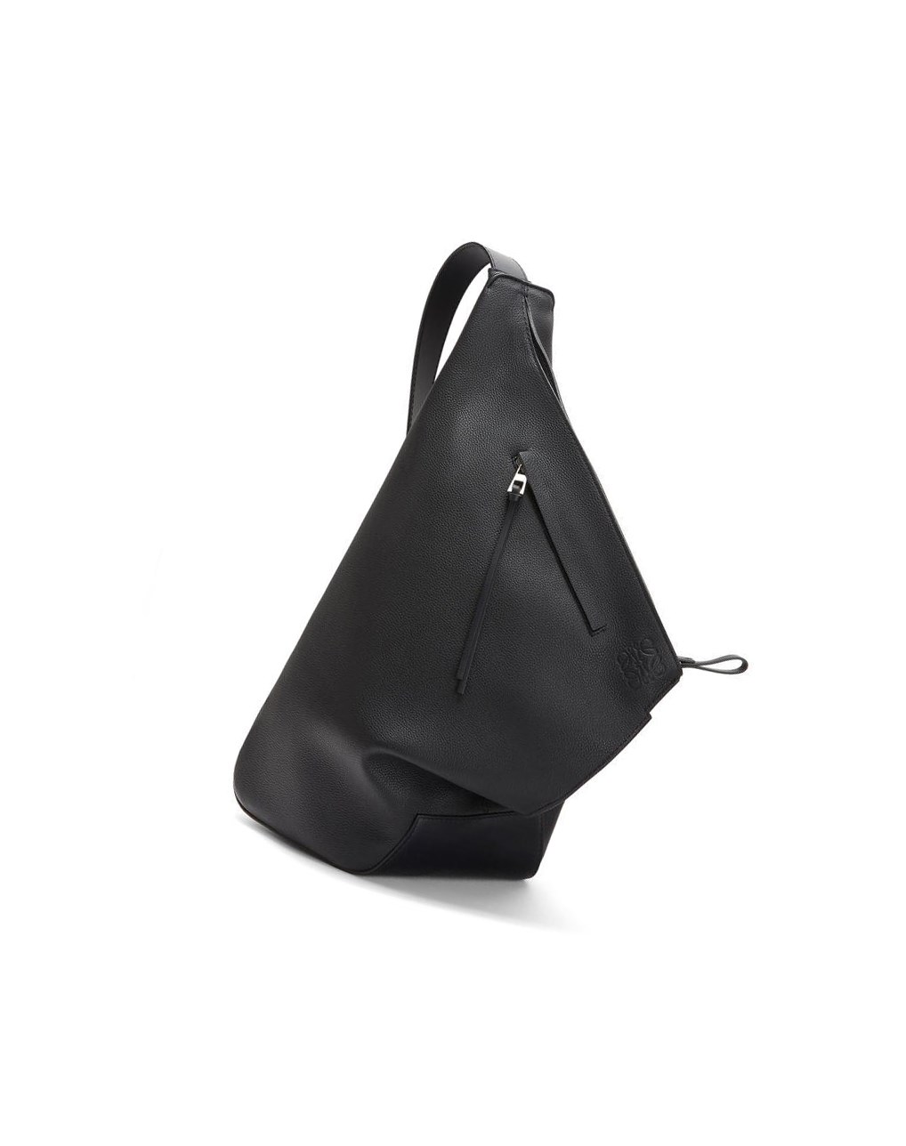 Loewe Small Anton backpack in soft grained calfskin Negros | QAYHE-6789