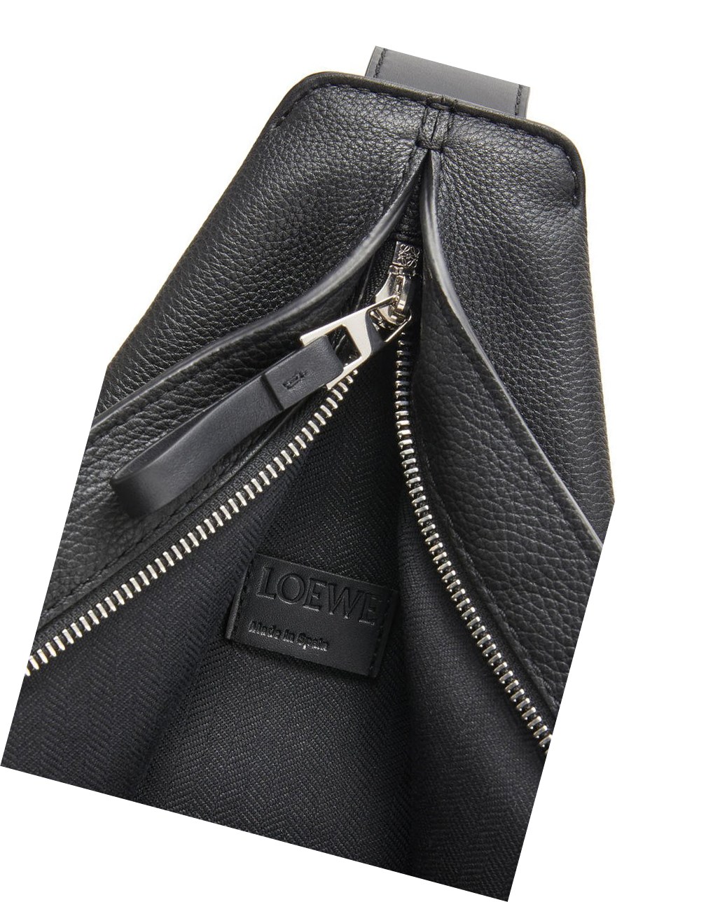 Loewe Small Anton backpack in soft grained calfskin Negros | QAYHE-6789
