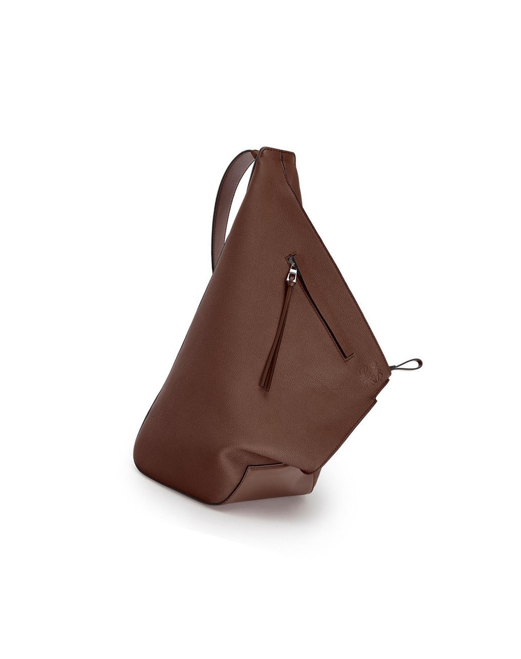 Loewe Small Anton backpack in soft grained calfskin Cognac | WKHEX-6057