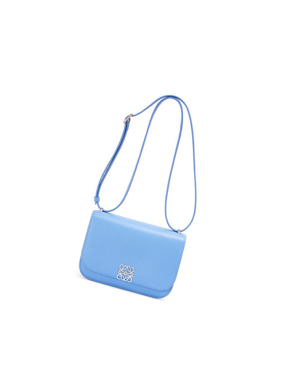 Loewe Small Goya bag in silk calfskin Azules | RWQGH-2098