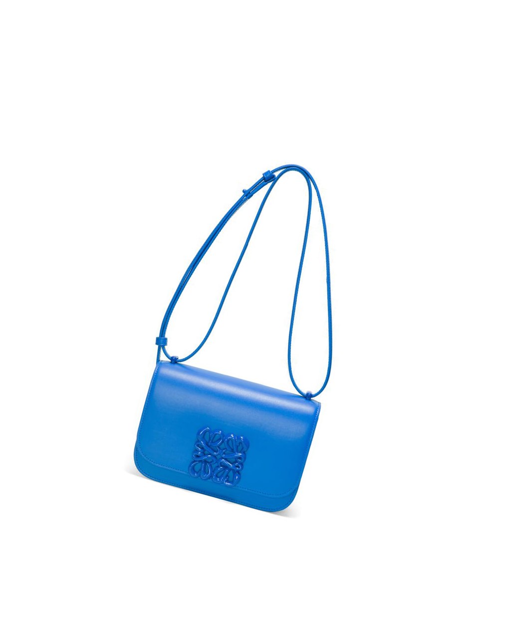 Loewe Small Goya bag in silk calfskin Azules | TGSKU-2158