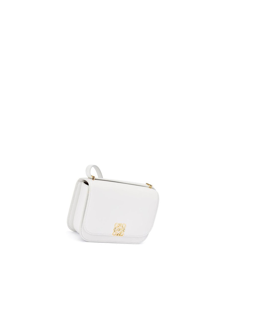 Loewe Small Goya bag in silk calfskin Blancos | NZWJB-4629