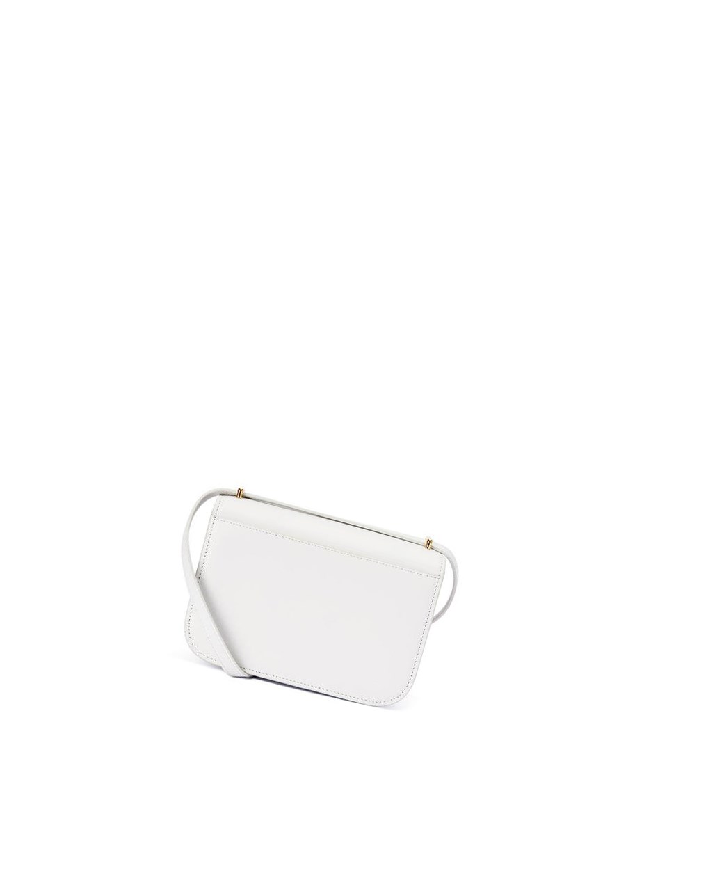 Loewe Small Goya bag in silk calfskin Blancos | NZWJB-4629