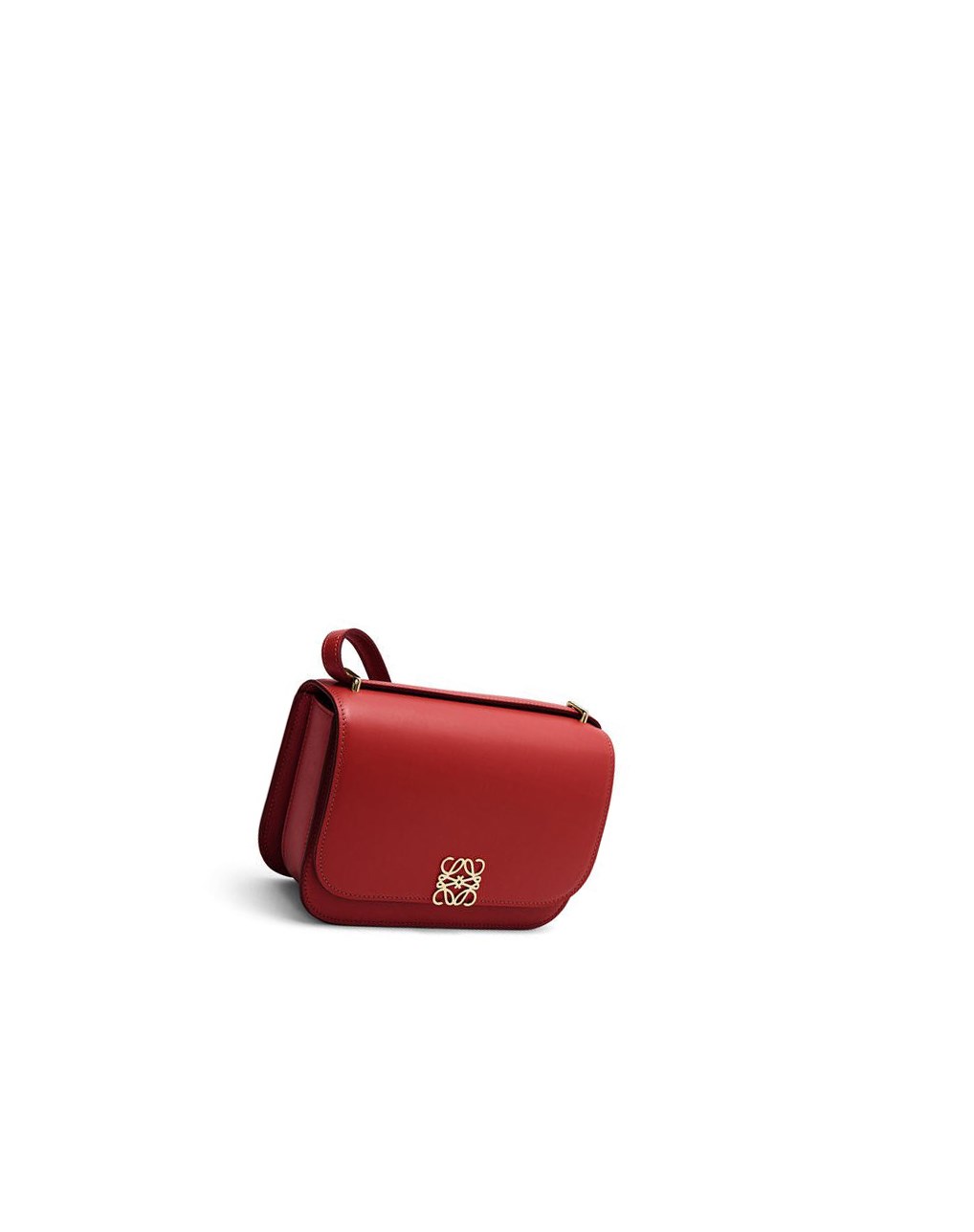 Loewe Small Goya bag in silk calfskin Rojos Oscuro | NUDMZ-6095