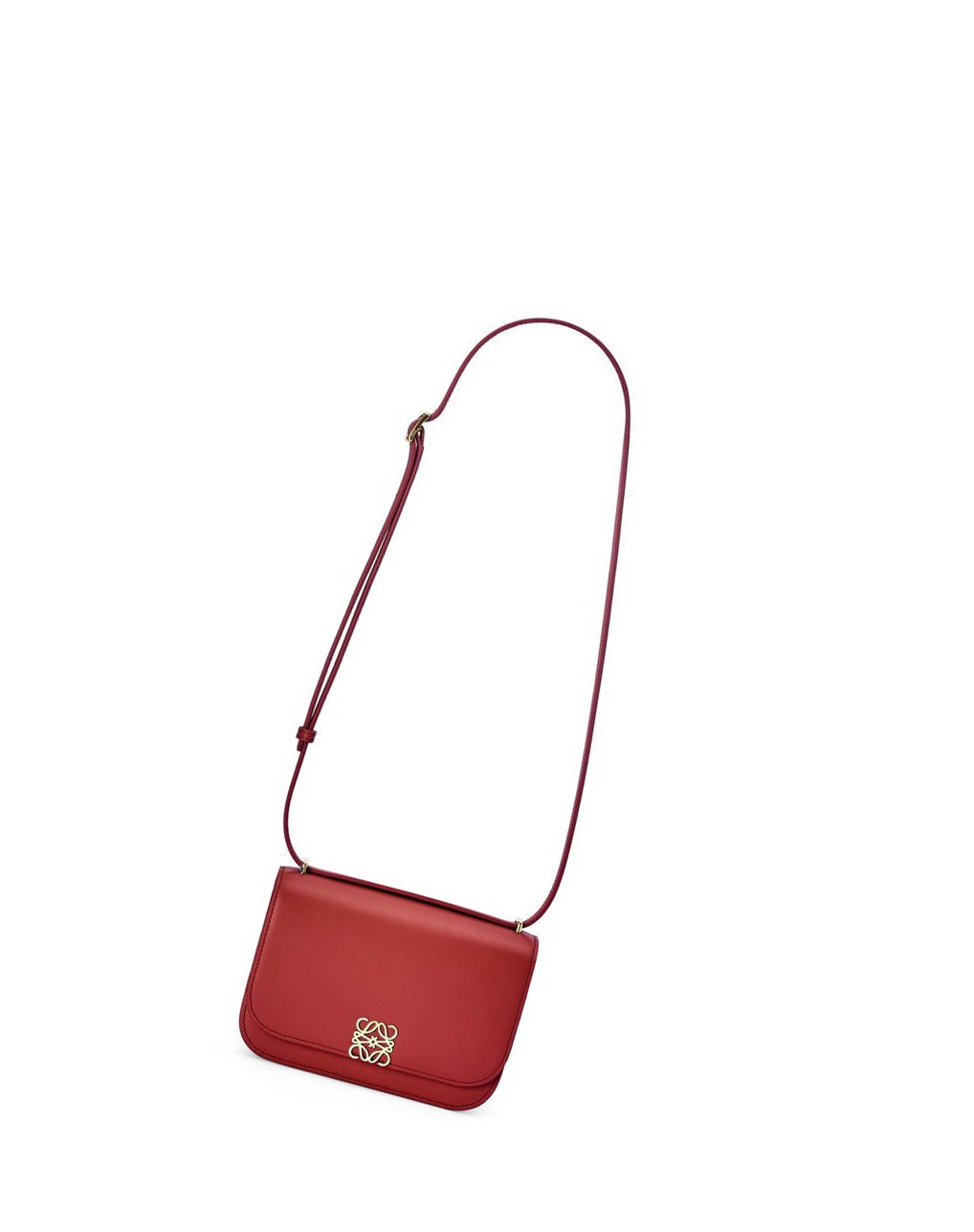 Loewe Small Goya bag in silk calfskin Rojos Oscuro | NUDMZ-6095
