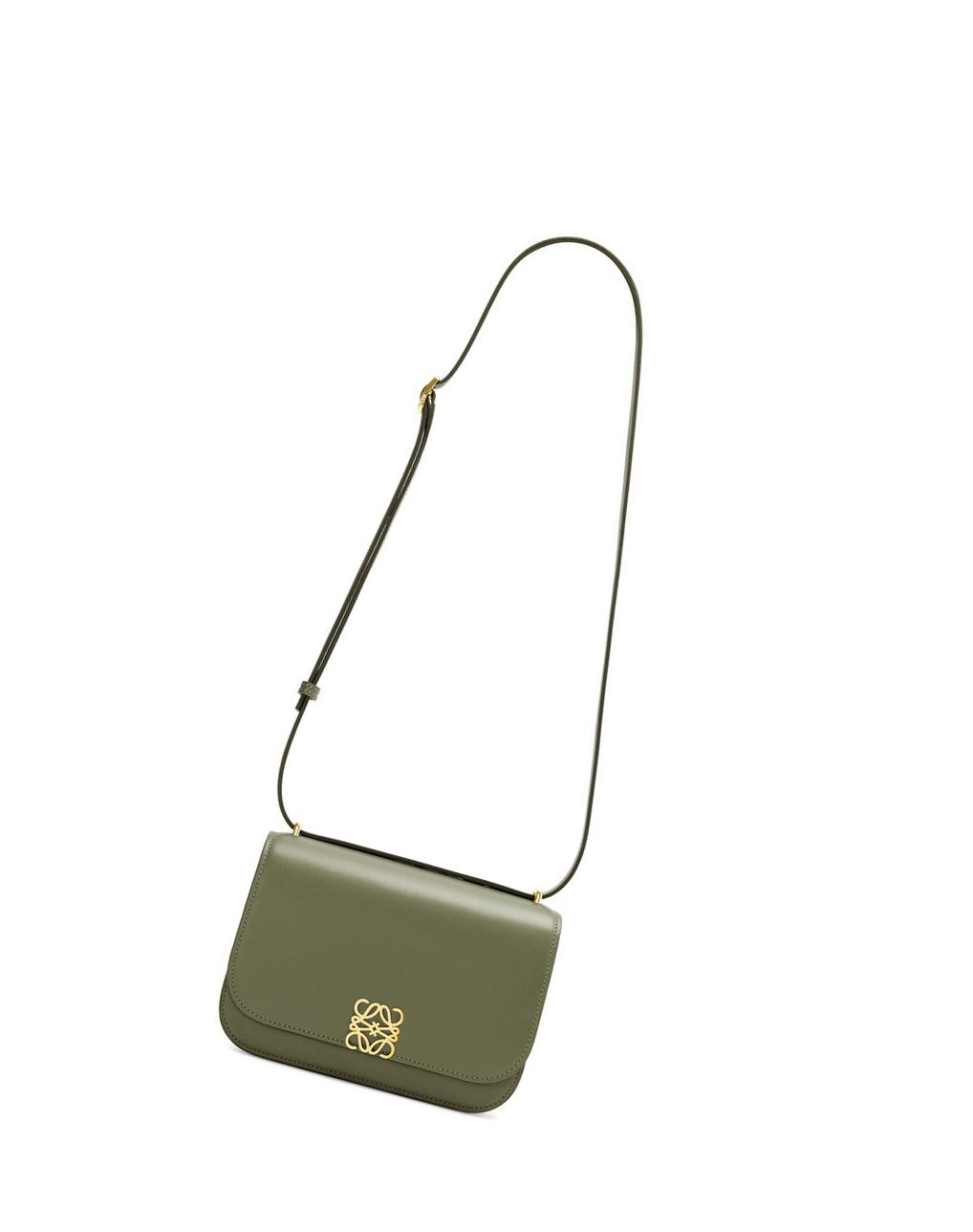 Loewe Small Goya bag in silk calfskin Verdes | LQDHW-8105