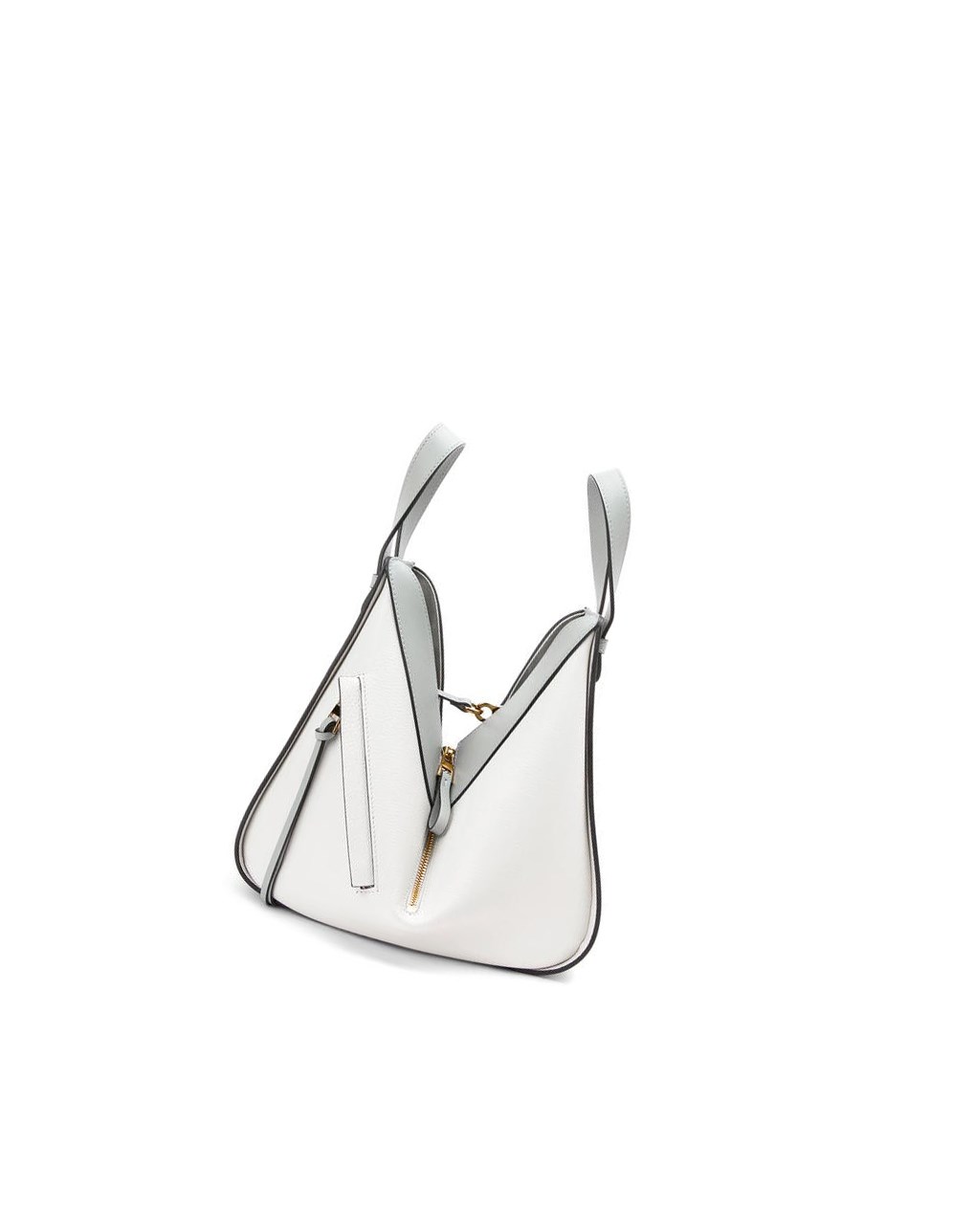 Loewe Small Hammock bag in classic calfskin Grises Verdes | NDYCA-2054