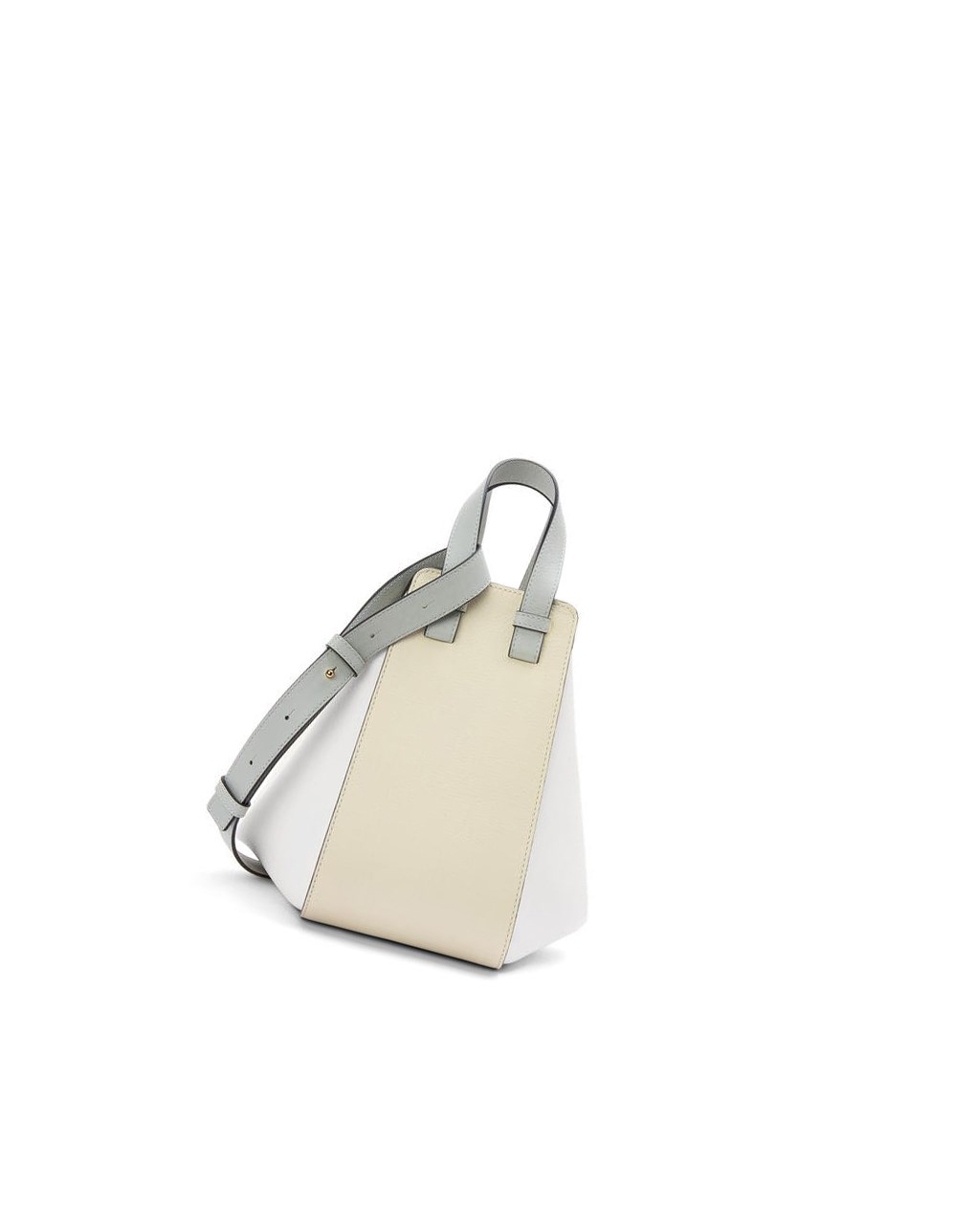 Loewe Small Hammock bag in classic calfskin Grises Verdes | NDYCA-2054