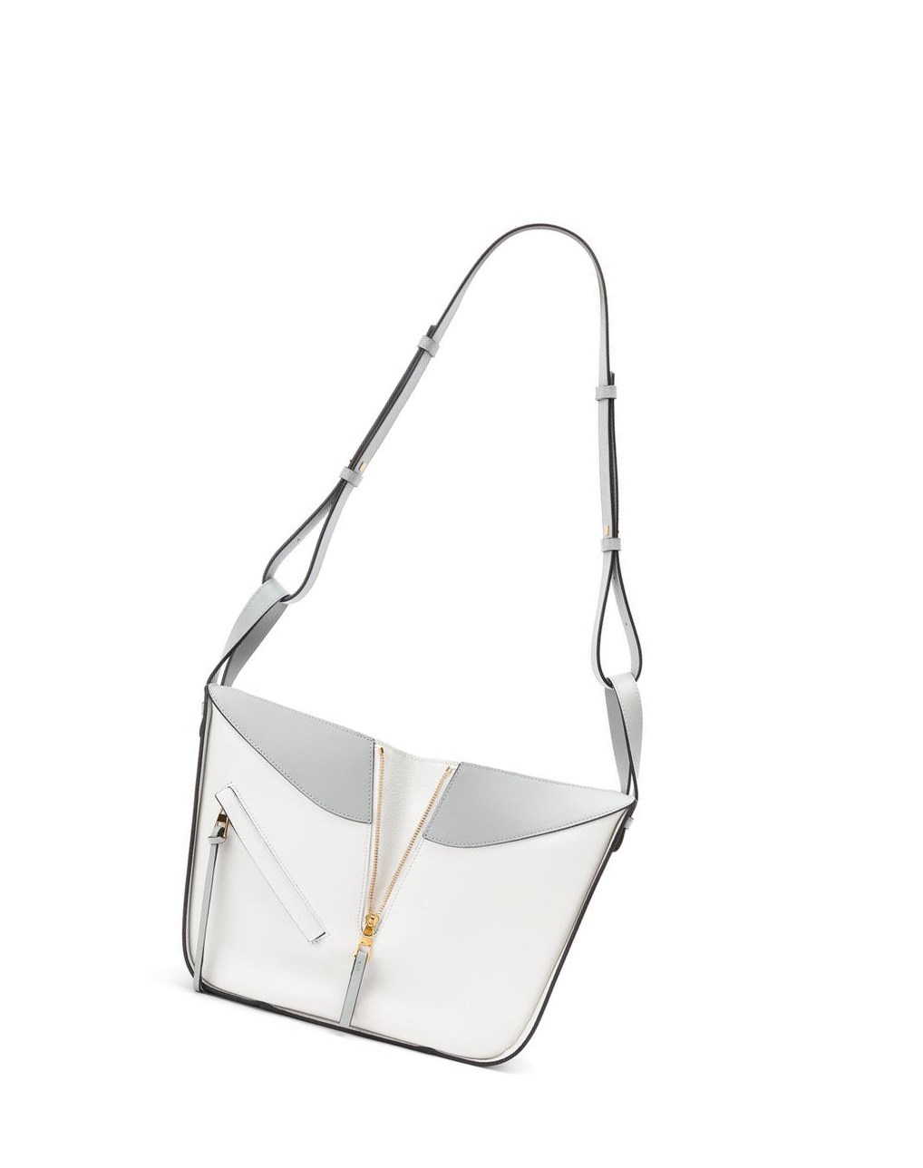 Loewe Small Hammock bag in classic calfskin Grises Verdes | NDYCA-2054