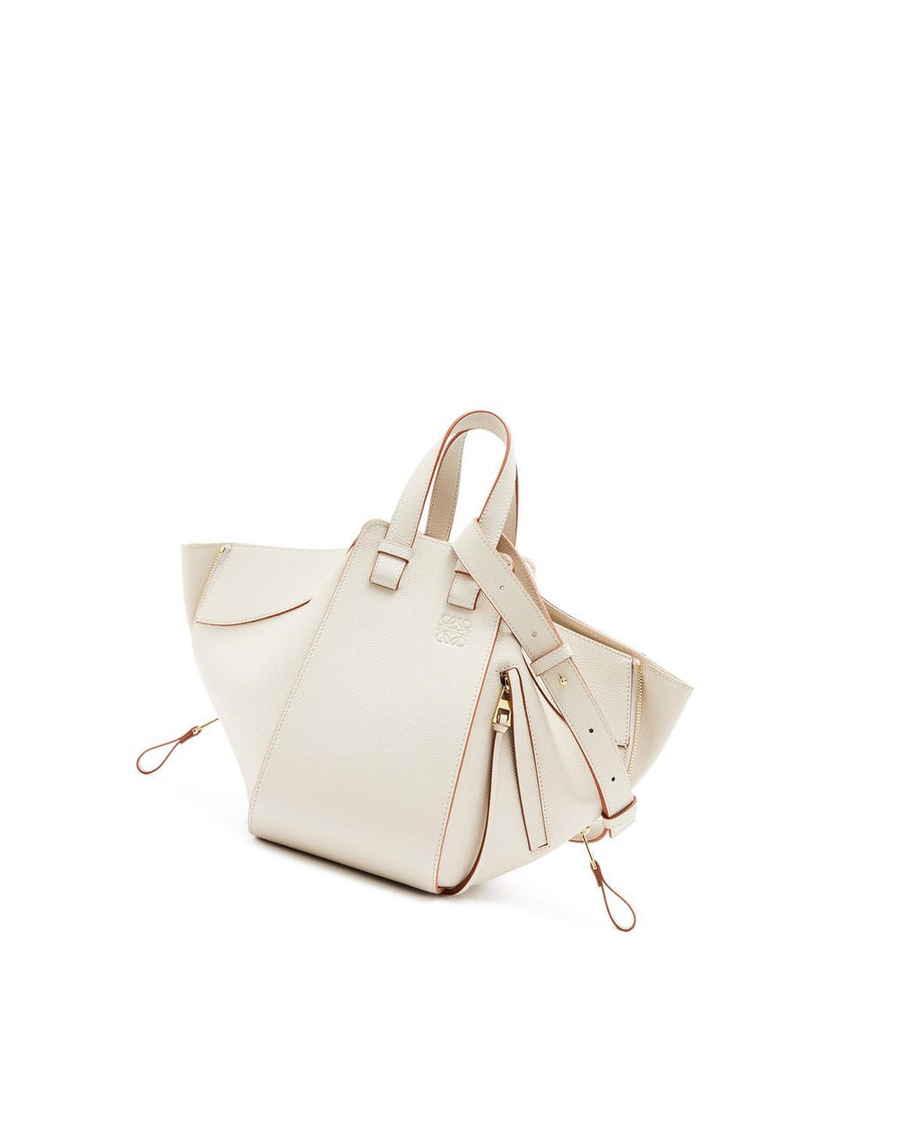 Loewe Small Hammock bag in pebble grain calfskin Azules | LFICX-5369