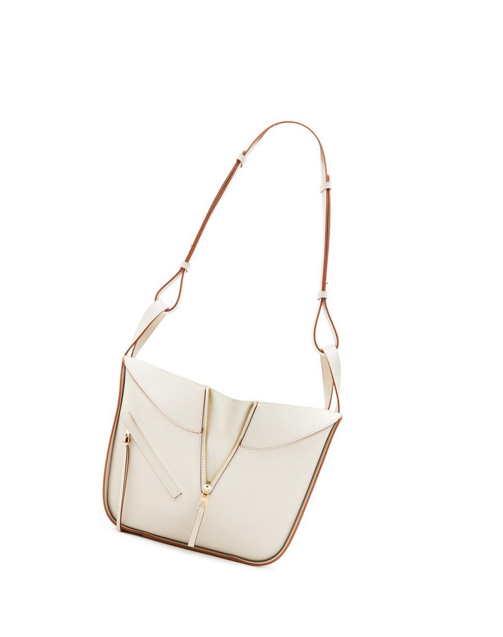 Loewe Small Hammock bag in pebble grain calfskin Azules | LFICX-5369