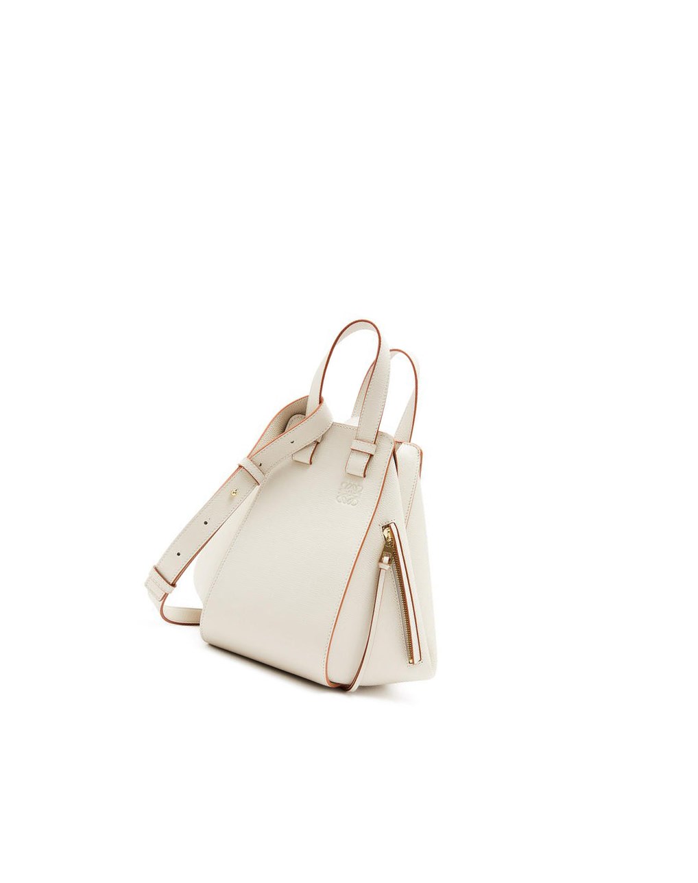 Loewe Small Hammock bag in pebble grain calfskin Azules | LFICX-5369