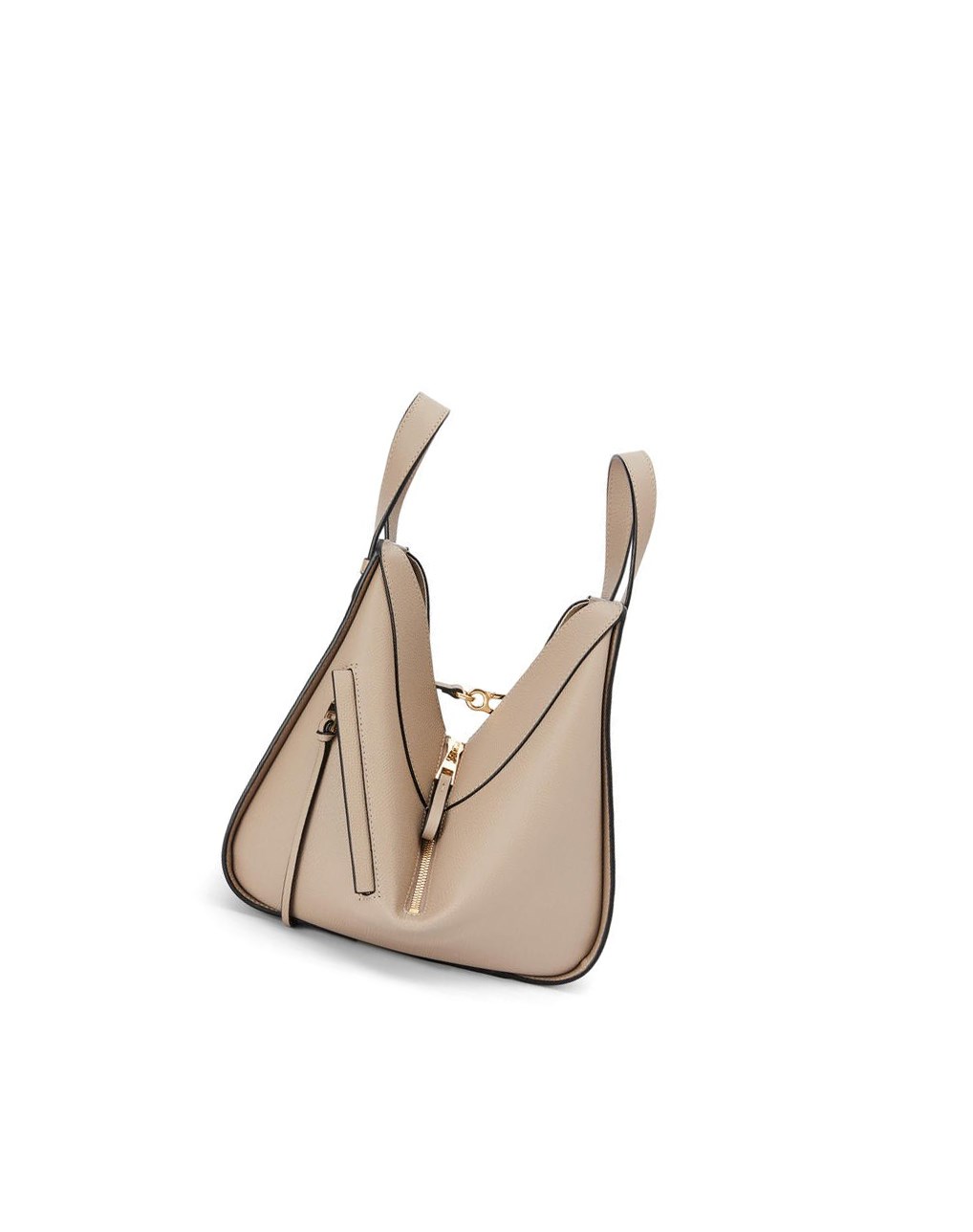 Loewe Small Hammock bag in pebble grain calfskin Sand | VOWAG-4318