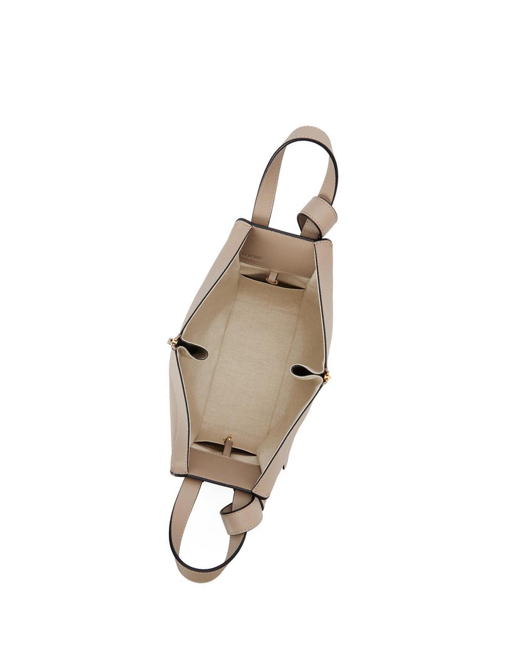 Loewe Small Hammock bag in pebble grain calfskin Sand | VOWAG-4318